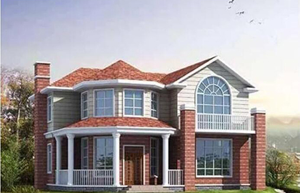 一套造型别致的轻钢别墅户型