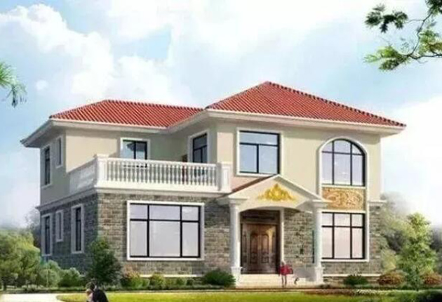 二层轻钢别墅设计方案