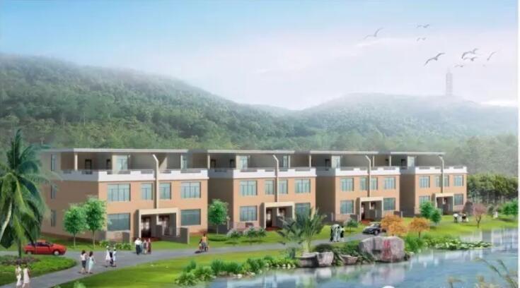 轻钢别墅效果图3