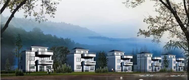 轻钢别墅效果图2