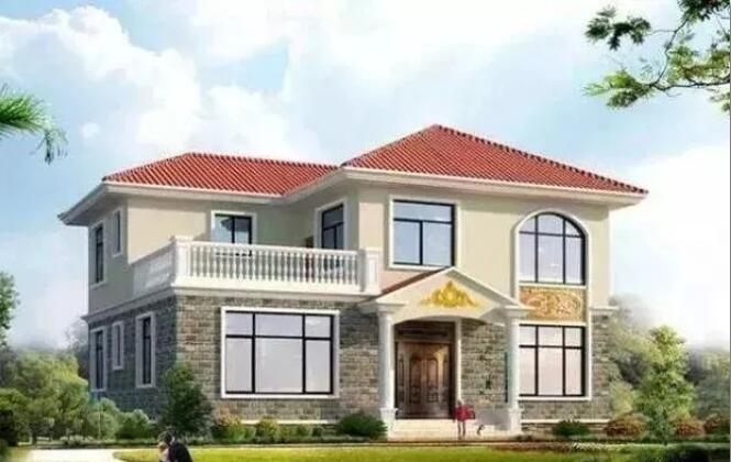 二层轻钢别墅设计方案1