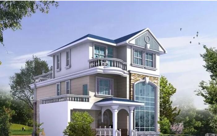 外观漂亮且非常使用的轻钢别墅户型1