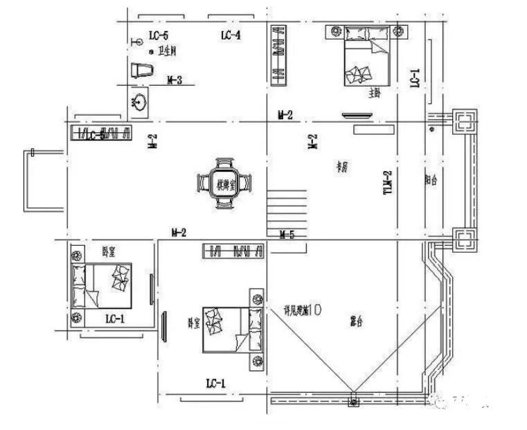 农村二层轻钢别墅3