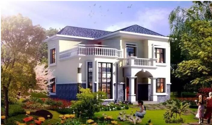 农村二层轻钢别墅