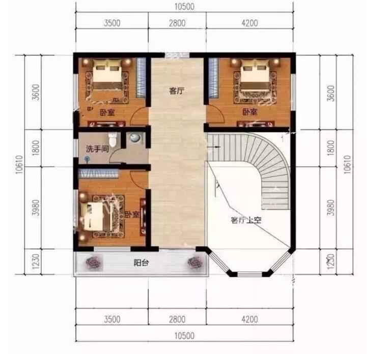 二层乡村小别墅3